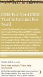 Mobile Screenshot of cmsfornerd.perempuanmelayu.info
